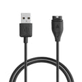 kwmobile USB Kabel Charger kompatibel mit Garmin Venu 2 Plus / Fenix 7 / Fenix 5 / Forerunner 745 935 945 45 245 / Instinct Ladekabel - Smart Watch Ersatzkabel - Fitnesstracker Aufladekabel in Schwarz Schwarz  
