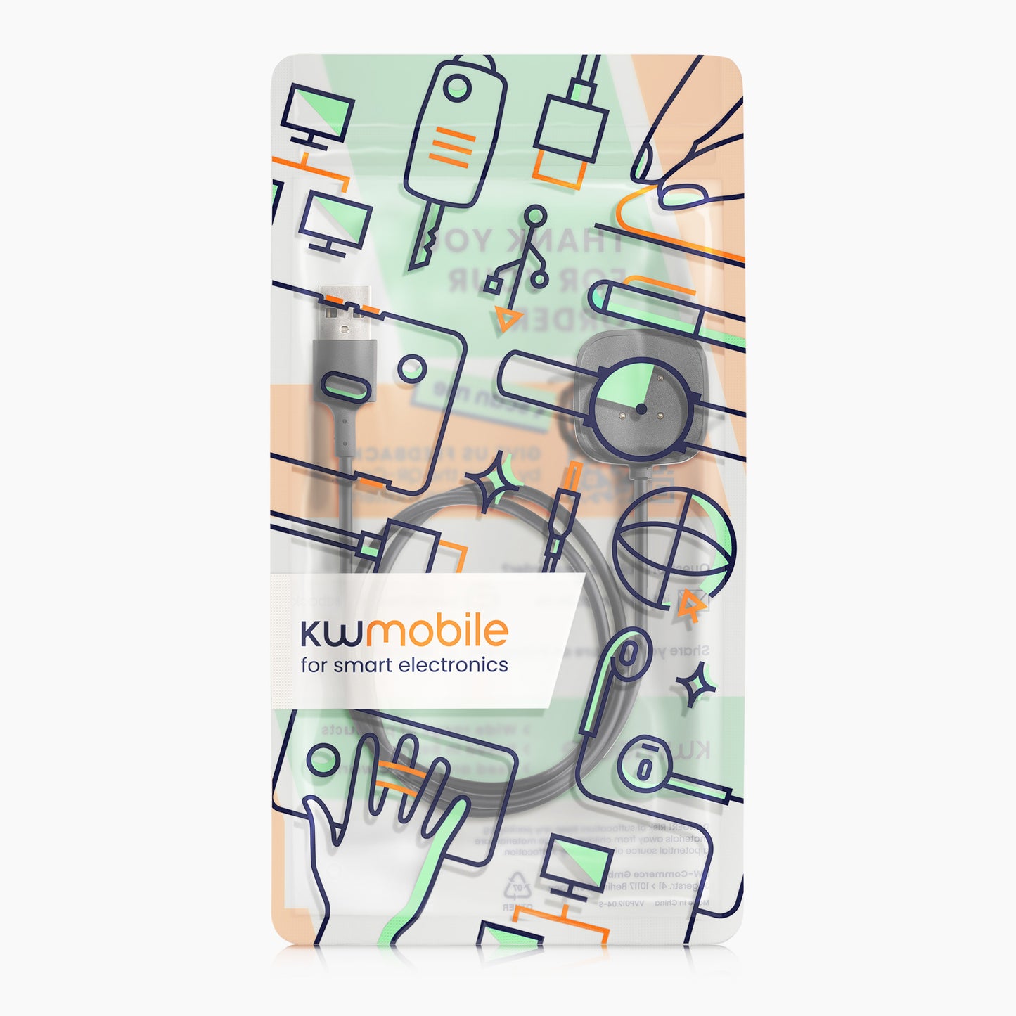 Charging Cable for Fitbit Versa 4 / Sense 2 / Versa 3 / Sense