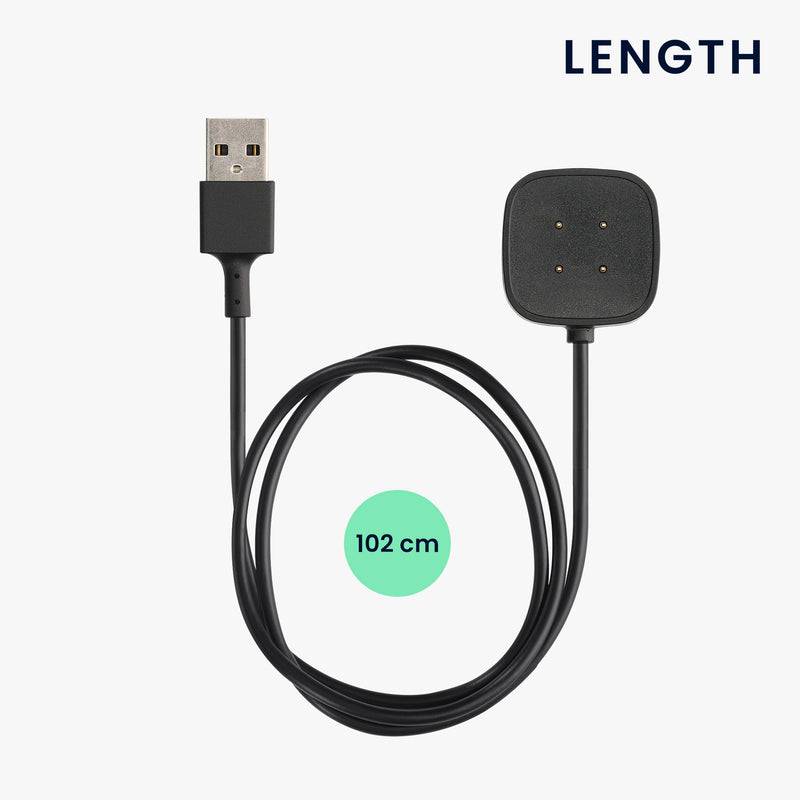 Charging Cable for Fitbit Versa 4 / Sense 2 / Versa 3 / Sense