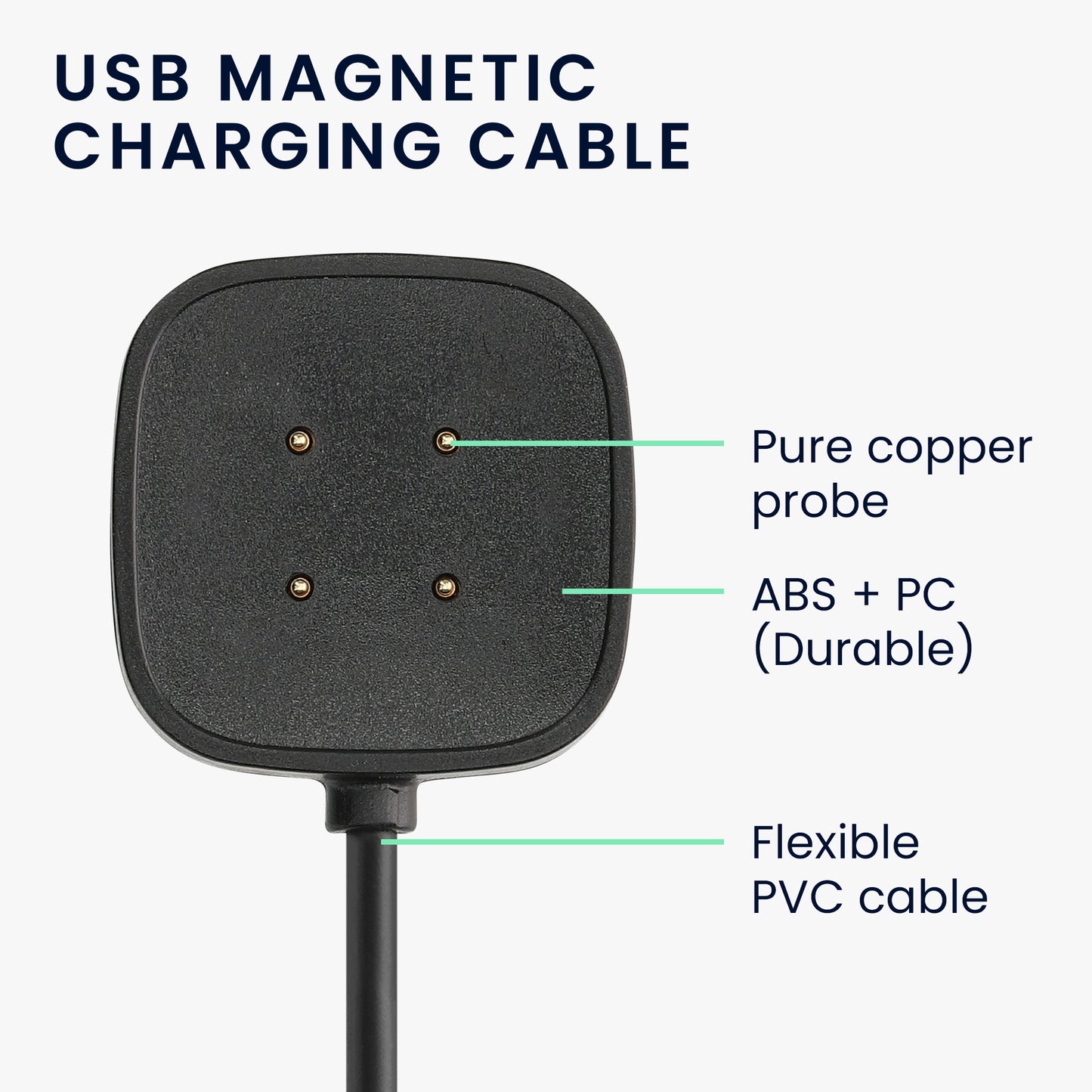 Charging Cable for Fitbit Versa 4 / Sense 2 / Versa 3 / Sense
