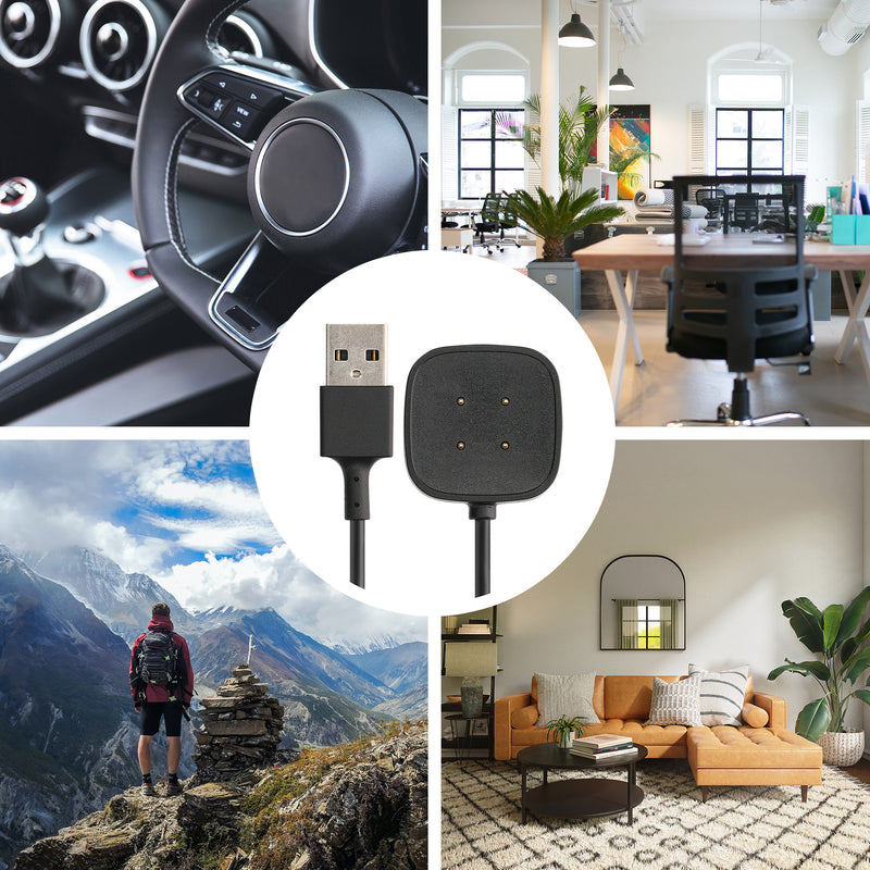 Charging Cable for Fitbit Versa 4 / Sense 2 / Versa 3 / Sense