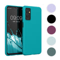 kwmobile Hülle kompatibel mit Samsung Galaxy M23 5G Hülle - weiches TPU Silikon Case - Cover geeignet für kabelloses Laden - Dunkler Schiefer Dunkler Schiefer  