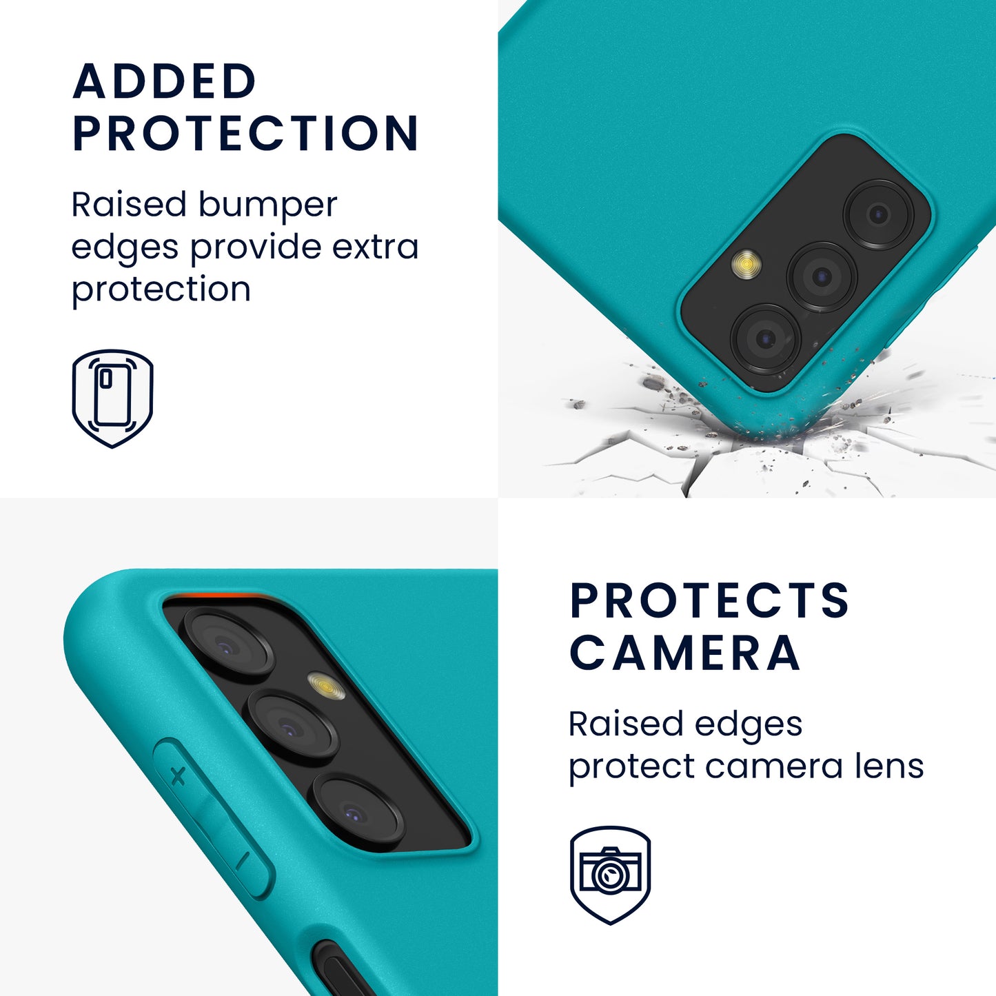 TPU Case for Samsung Galaxy M23 5G in Dark Slate