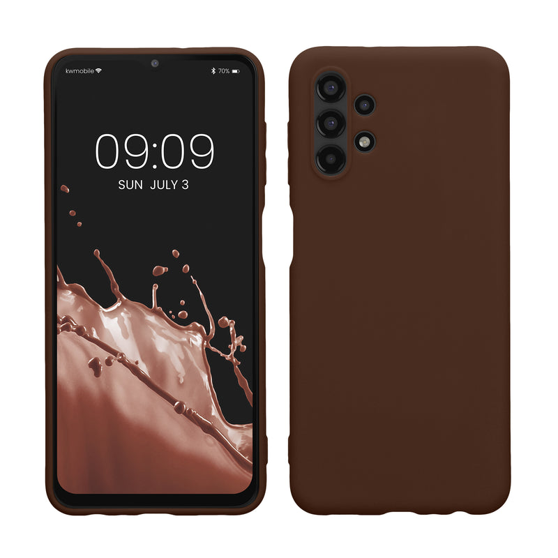 kwmobile Phone Case for Samsung Galaxy A13 4G - Wireless Charging - Protective Cover