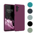kwmobile Hülle kompatibel mit Samsung Galaxy A13 4G Hülle - weiches TPU Silikon Case - Cover geeignet für kabelloses Laden - Antique Stone Antique Stone  