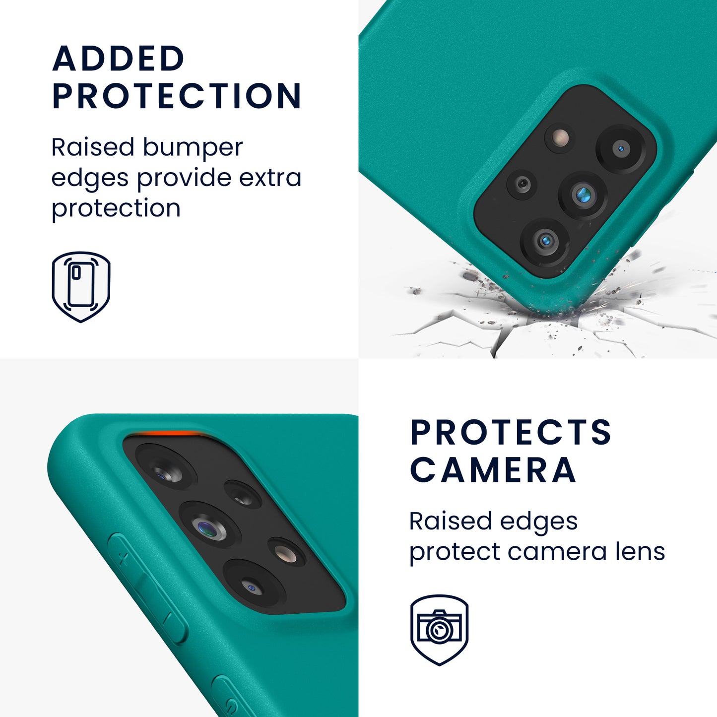 kwmobile Cell Phone Case for Samsung Galaxy A33 5G Case - Wireless Charging - Protective Cover