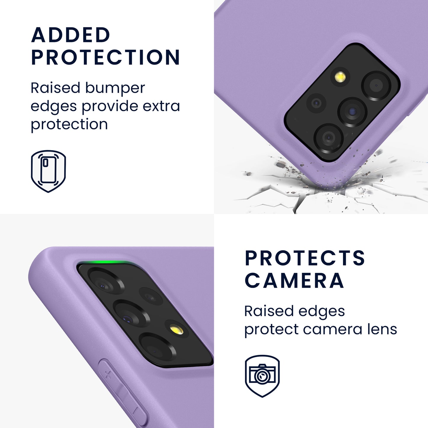 kwmobile Phone Case for Samsung Galaxy A53 5G Case Wireless Charging Protective Cover