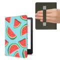 kwmobile Folding Case Compatible with Amazon Kindle Paperwhite 11th Generation 2021 Case - Flip Case for Kindle Paperwhite with Hand Strap