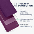 Rubberised Silicone Case for Samsung Galaxy M23 5G in Dark Slate
