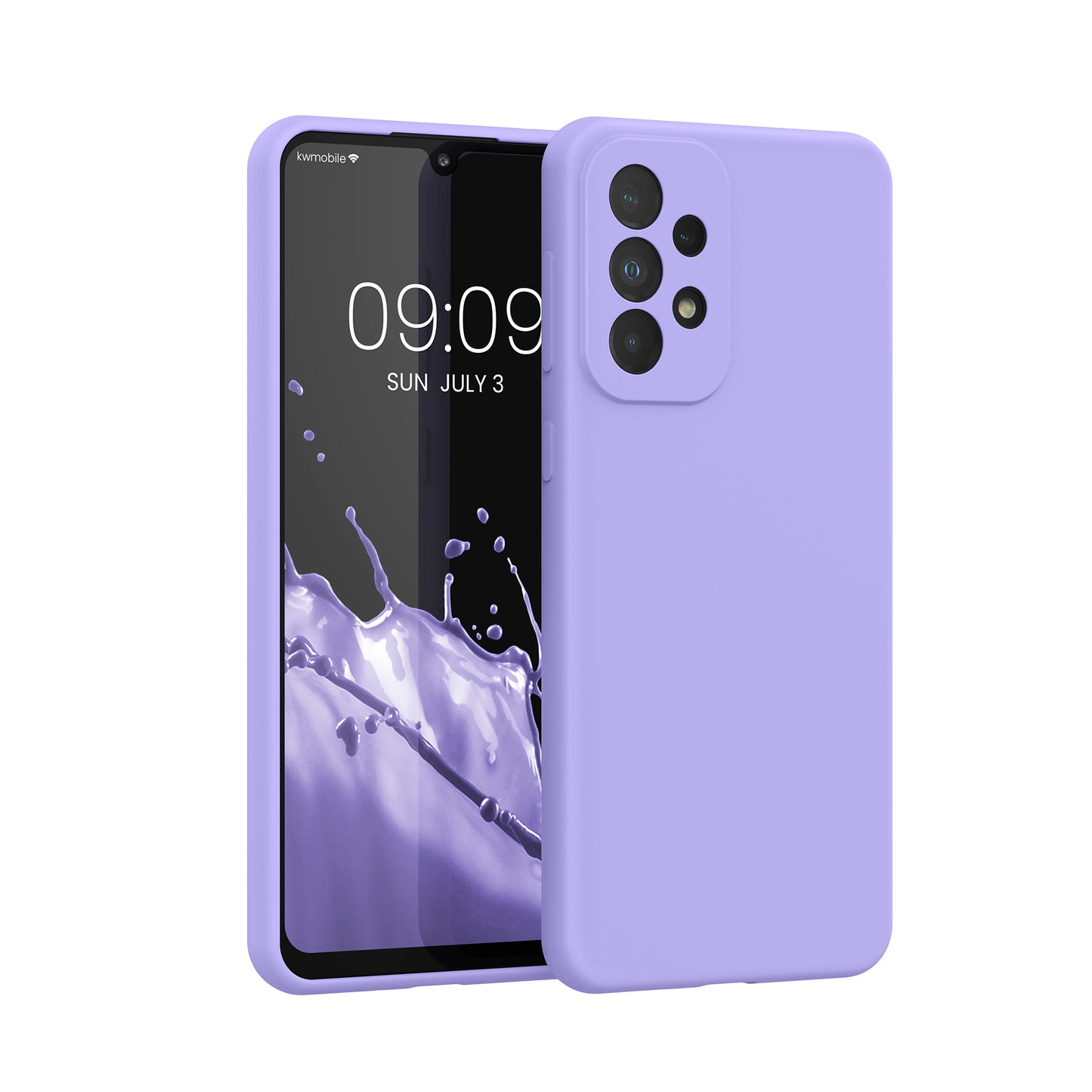 kwmobile Phone Case for Samsung Galaxy A33 5G - Silicone Case - Wireless Charging - Protective Cover