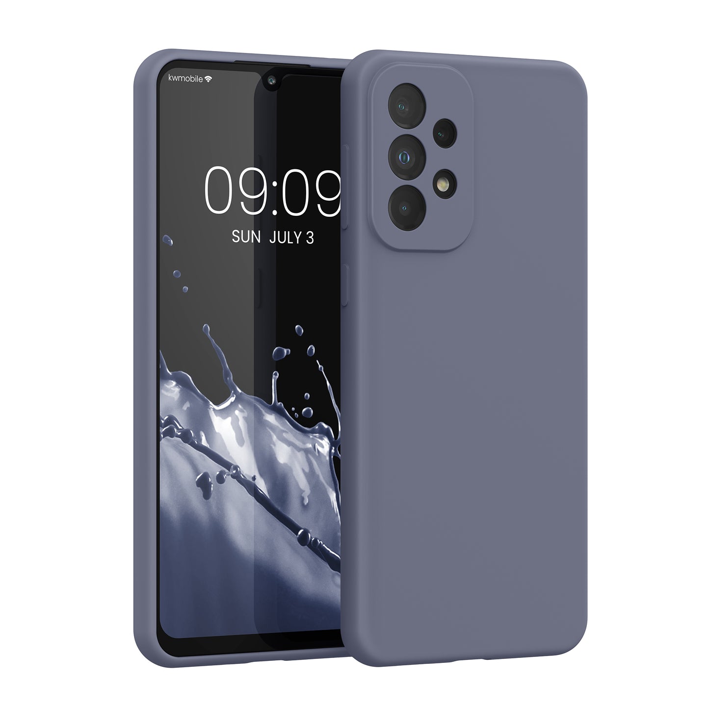 kwmobile Phone Case for Samsung Galaxy A33 5G - Silicone Case - Wireless Charging - Protective Cover