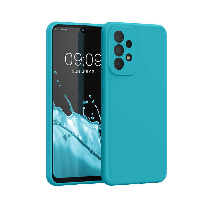 kwmobile Phone Case for Samsung Galaxy A33 5G - Silicone Case - Wireless Charging - Protective Cover