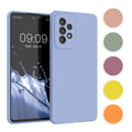 kwmobile Hülle kompatibel mit Samsung Galaxy A53 5G Hülle - Silikon Handy Case - Handyhülle weiche Oberfläche - kabelloses Laden - Pastell Koralle Pastell Koralle  