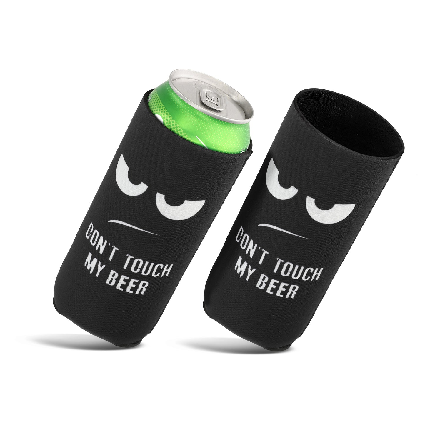 kwmobile 2x 500ml Can Cooler for Beer Cans and Other Beverage Cans