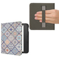 kwmobile Protective Case for Kobo Libra 2 - eReader Flip Case with Hand Strap and Auto Sleep Function