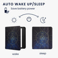 kwmobile Protective Case for Kobo Libra 2 - eReader Flip Case with Hand Strap and Auto Sleep Function