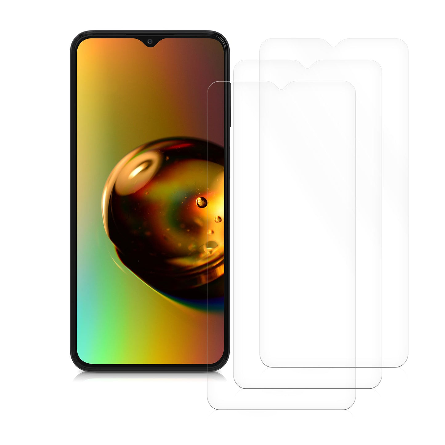3x Crystal Clear Screen Protector for Samsung Galaxy A23 4G / 5G