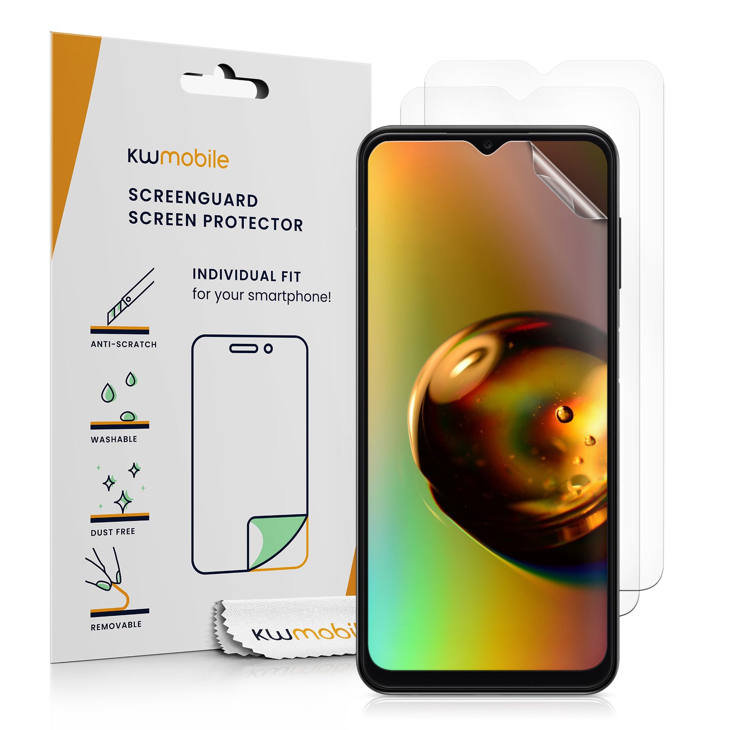 3x Crystal Clear Screen Protector for Samsung Galaxy A13 4G