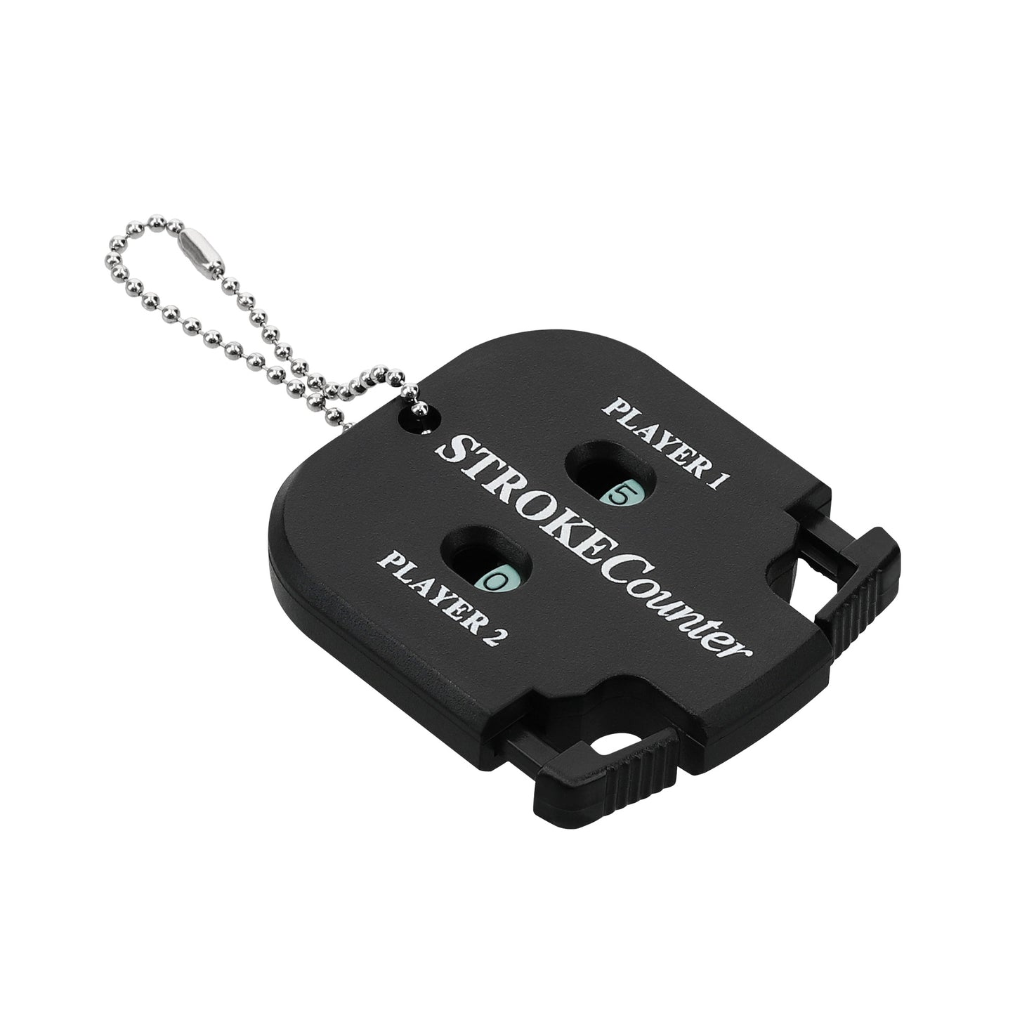 kwmobile Golf Shot Counter Mini Golf Score Counter for 2 Players Score Tracker from 0 to 9 Score Counter with Ball Chain
