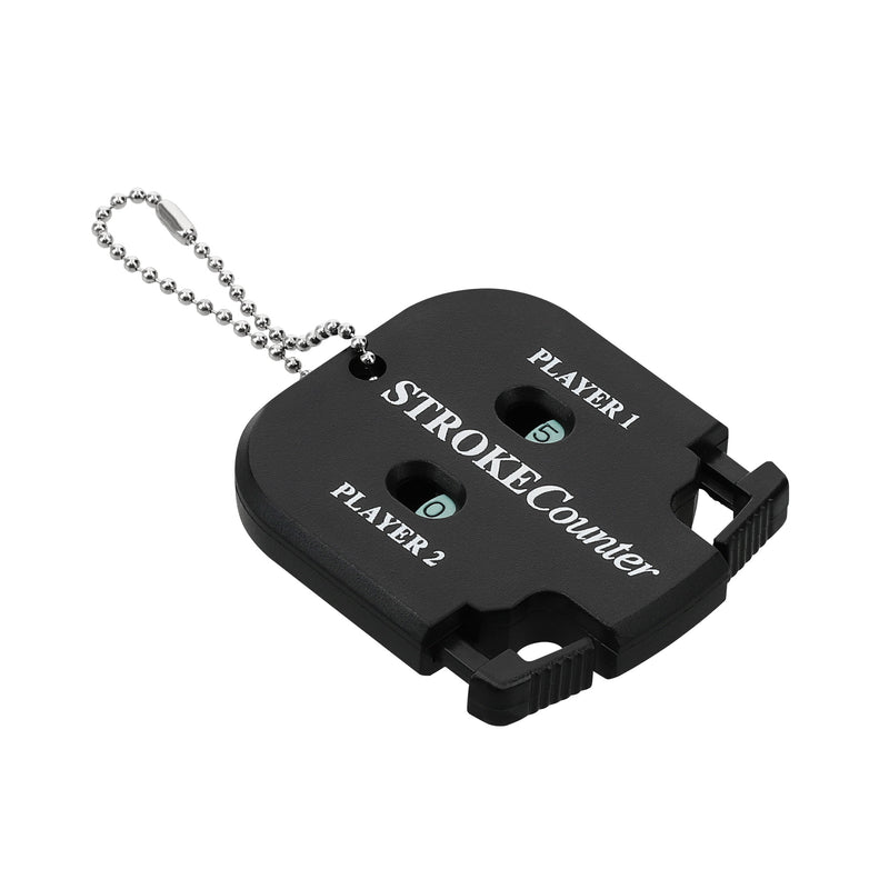 kwmobile Golf Shot Counter Mini Golf Score Counter for 2 Players Score Tracker from 0 to 9 Score Counter with Ball Chain