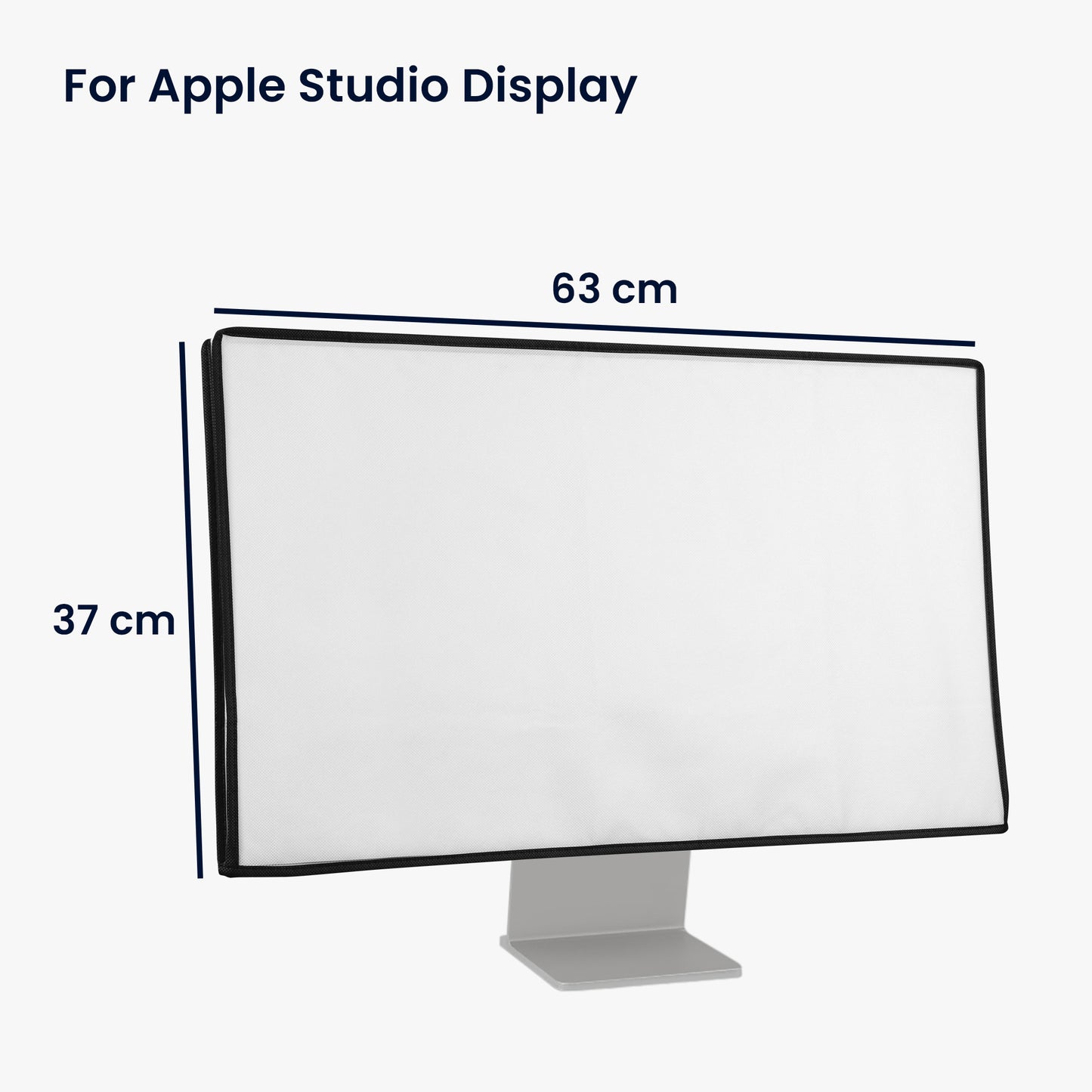 kwmobile Protective Cover Compatible with Apple Studio Display Case PC Screen Computer Cover