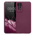kwmobile Slim Case Compatible with Xiaomi Redmi Note 11 Pro / Note 11 Pro (5G) / Note 12 Pro (4G) Cover - Silicone Phone Case