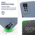 kwmobile Slim Case Compatible with Xiaomi Redmi Note 11 Pro / Note 11 Pro (5G) / Note 12 Pro (4G) Cover - Silicone Phone Case