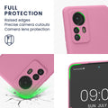 kwmobile Phone Case for Xiaomi 12 Pro - Soft Silicone Phone Case - Protective Cover