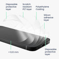 3x Matte Screen Protector compatible with Xiaomi Redmi Note 11 / Note 11S