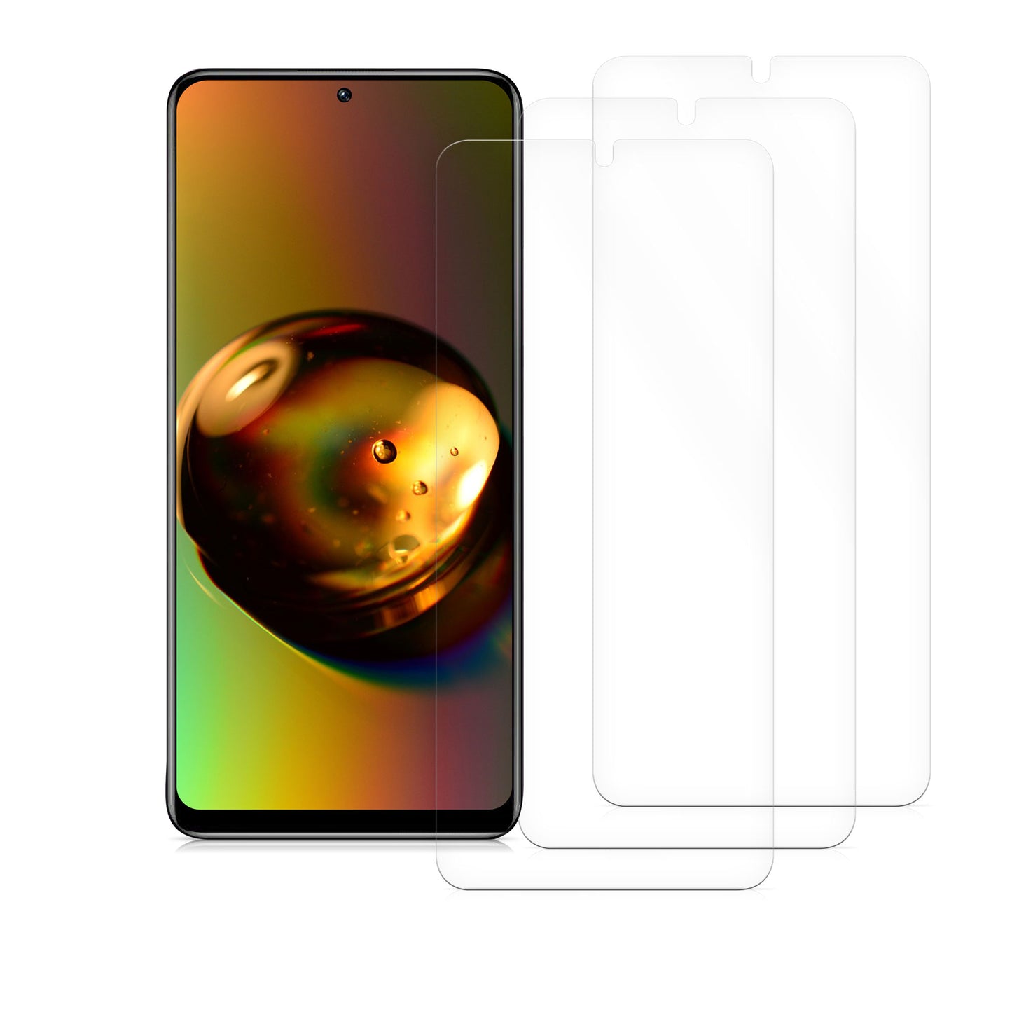 3x Matte Screen Protector compatible with Xiaomi Redmi Note 11 Pro / Note 11 Pro (5G) / Note 12 Pro (4G)