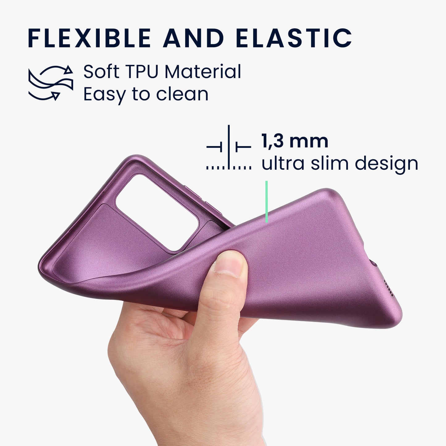 kwmobile Phone Case compatible with Samsung Galaxy S20 FE Soft Case Mobile Phone Cover