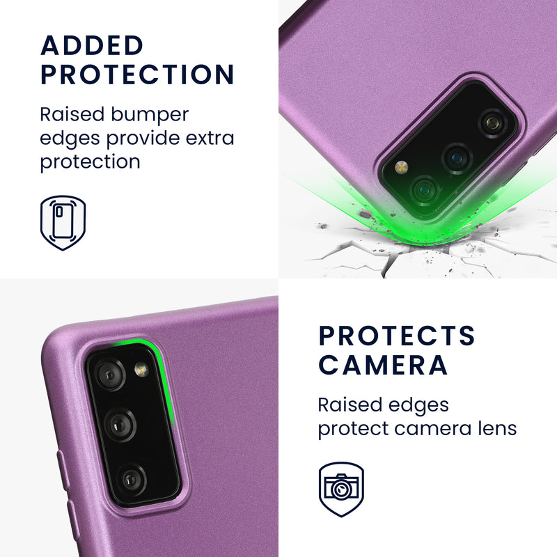kwmobile Phone Case compatible with Samsung Galaxy S20 FE Soft Case Mobile Phone Cover