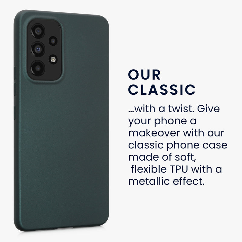 kwmobile Phone Case for Samsung Galaxy A53 5G - Silicone Case - Protective Cover
