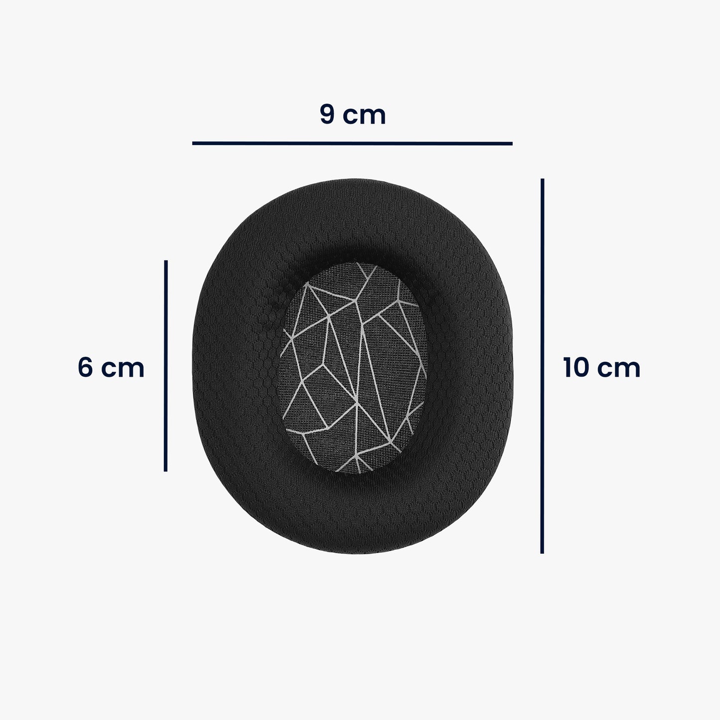 kwmobile Ear Pads for SteelSeries Arctis 3 / Arctis 5 / Arctis 7 / Arctis 9 / Arctis 9X Ear Cushions Replacement Headphone Spare Parts Over Ear Headphones