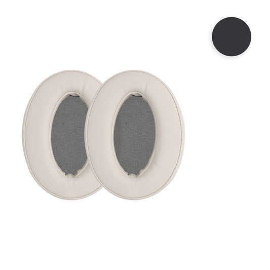 kwmobile 2x Ohr Polster für Sony WH-H910N Ohrpolster - Ersatz Ohrpolster - Kopfhörer Ersatzteile - Kopfhörer Ersatzpolster für Over Ear Headphones Schwarz  