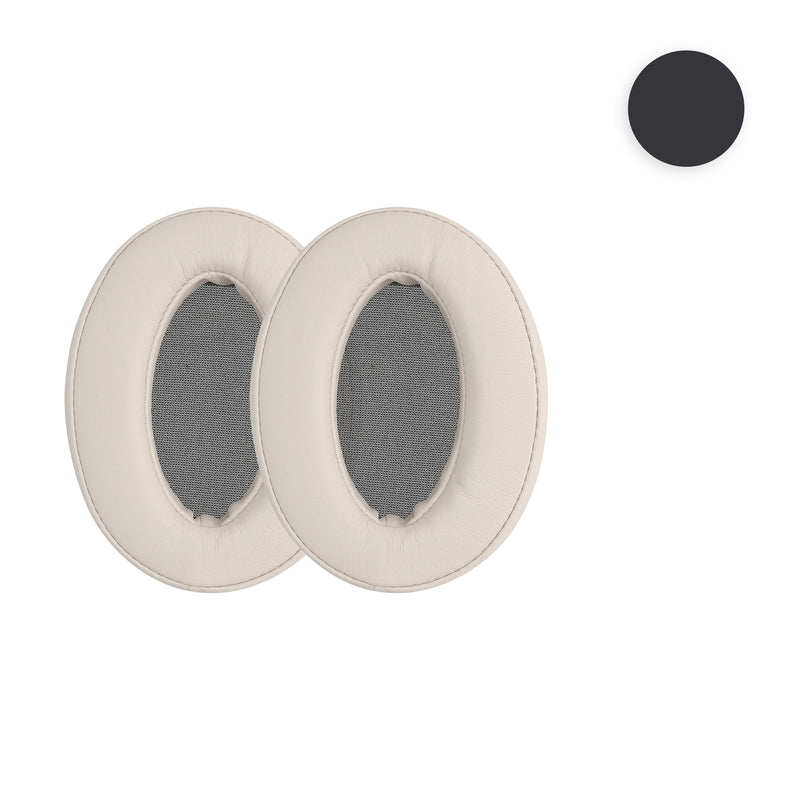 kwmobile 2x Ohr Polster für Sony WH-H910N Ohrpolster - Ersatz Ohrpolster - Kopfhörer Ersatzteile - Kopfhörer Ersatzpolster für Over Ear Headphones Schwarz  