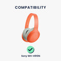 kwmobile Ear Pads for Sony WH-H910N Headphones Replacement Parts Over Ear Headphones