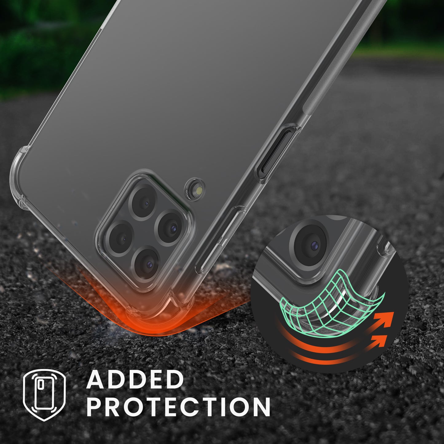 Case compatible with Samsung Galaxy M53 5G