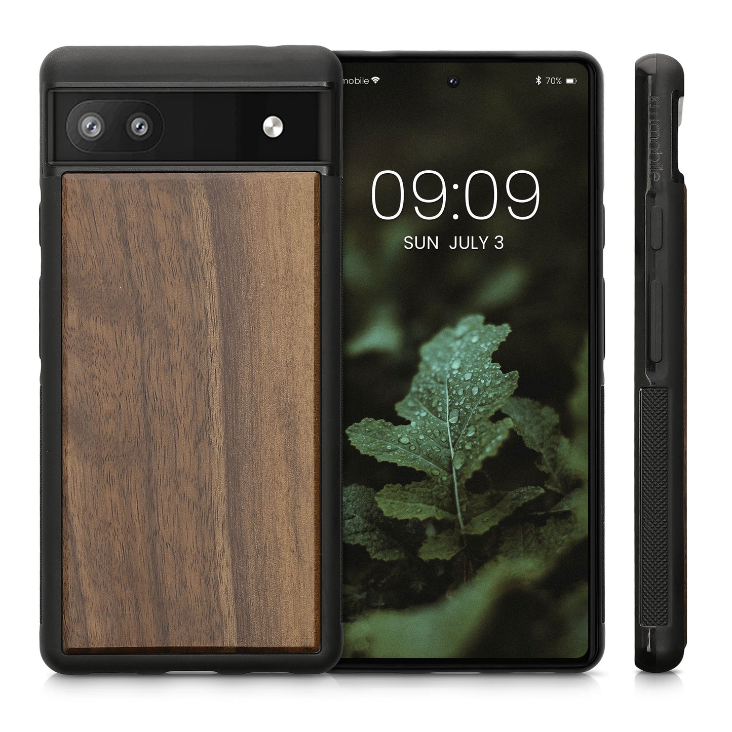 kwmobile Case Compatible with Google Pixel 6a Shockproof Phone Cover TPU Phone Case