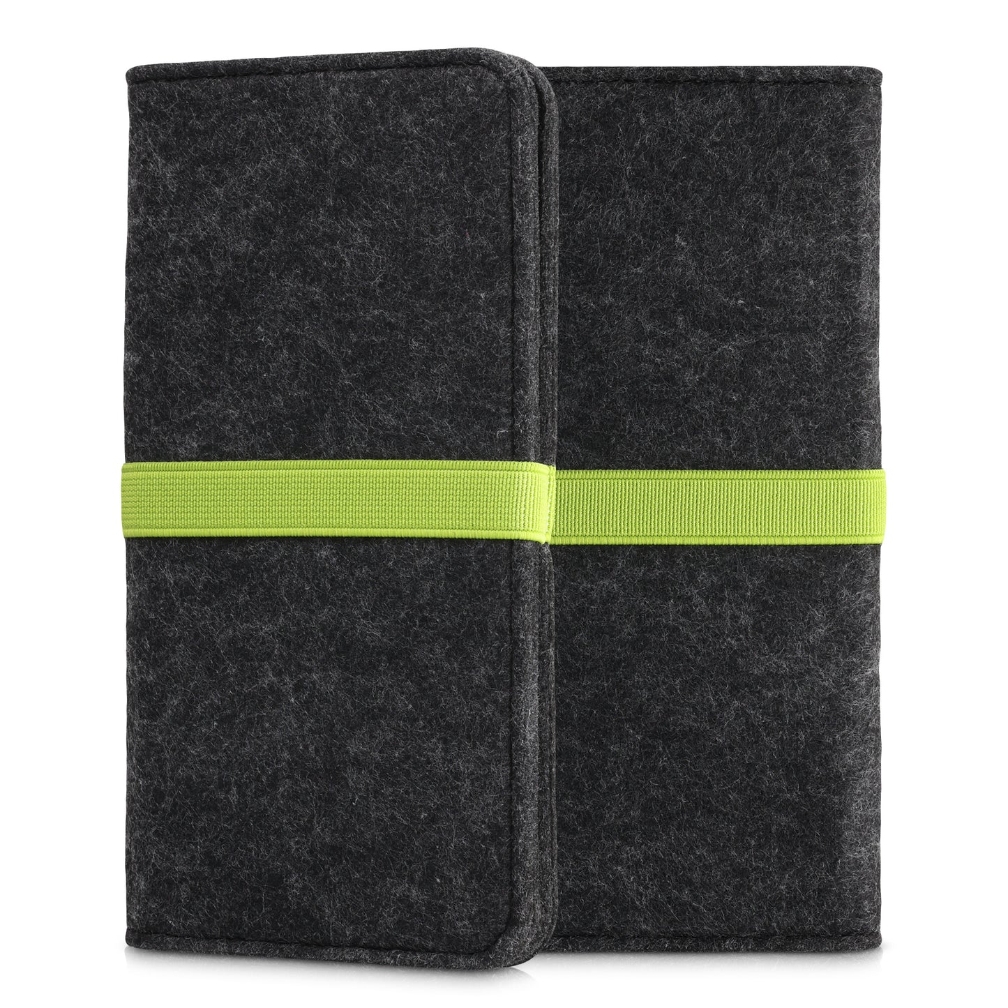 kwmobile Smartphone Pouch with Elastic Band Protective Bag 17.2 x 8 cm Internal Dimensions