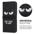 kwmobile Pouch for Smartphones with Elastic Band Protective Case Dandelion Love 17.2 x 8 cm Inner Dimensions