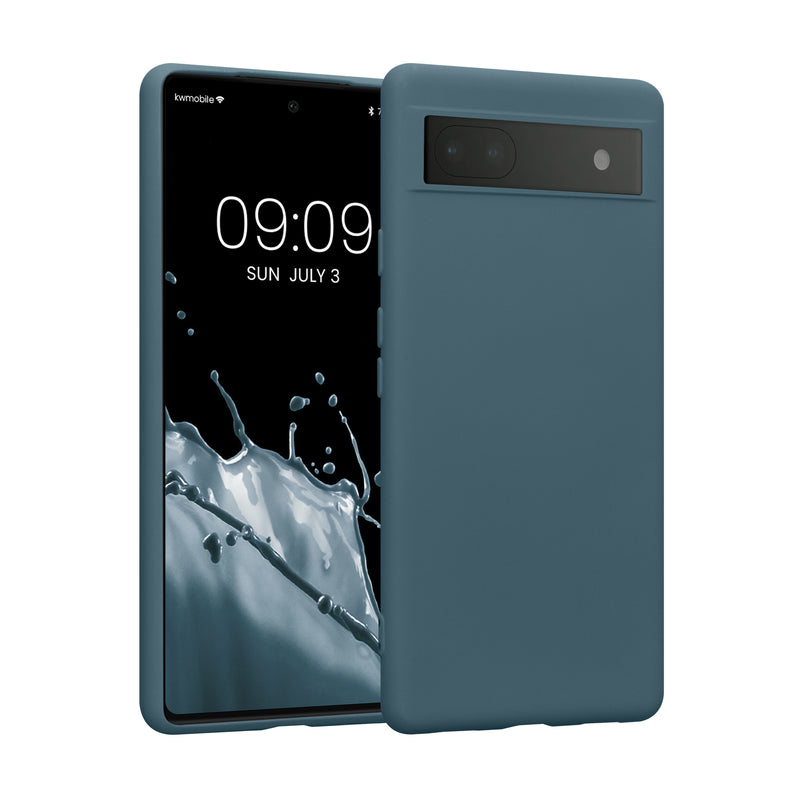 kwmobile Case Compatible with Google Pixel 6a Protective Cover for Wireless Charging Case