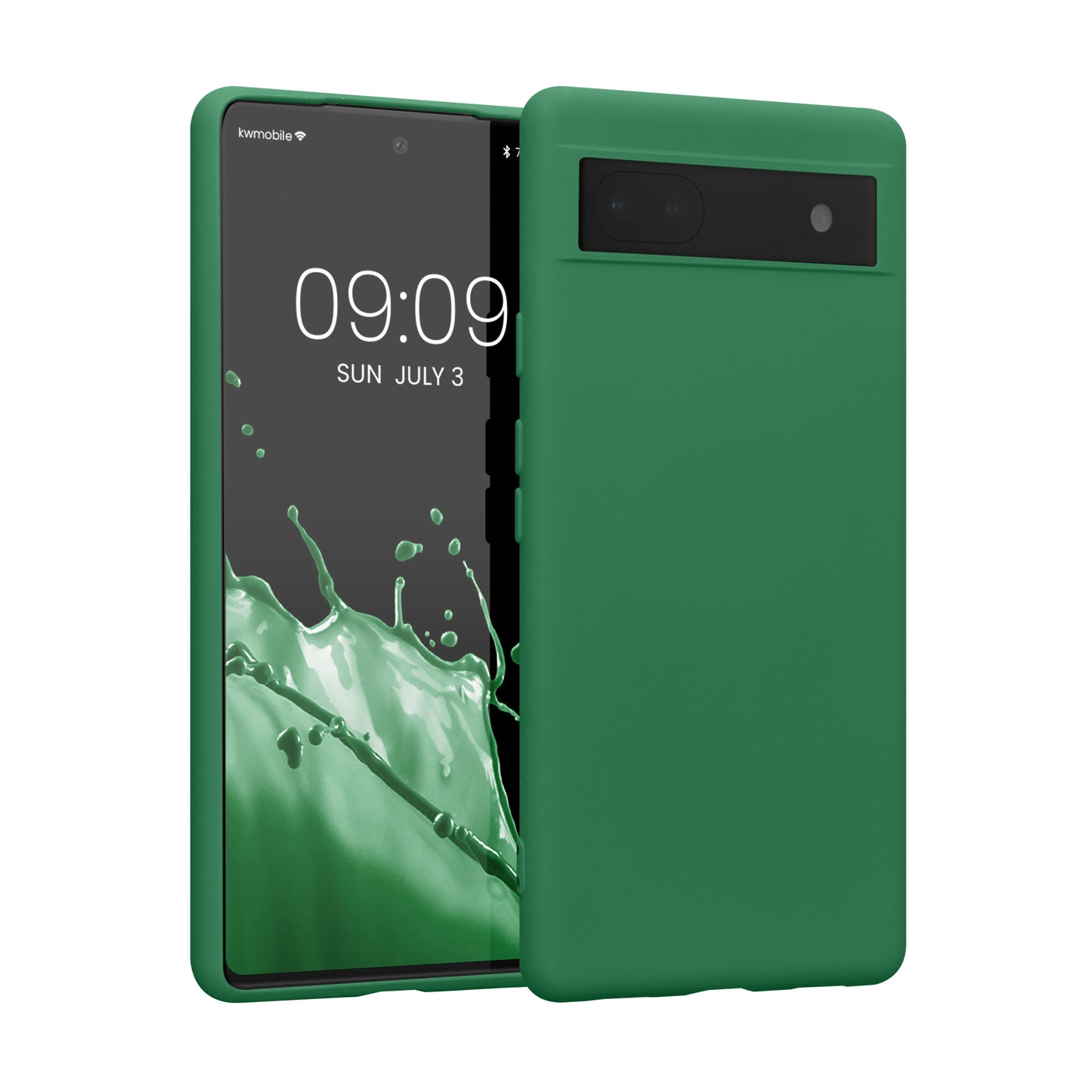 kwmobile Case Compatible with Google Pixel 6a Protective Cover for Wireless Charging Case