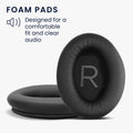 kwmobile Ear Pads for Bose QuietComfort 45 / QC45 / SC Headphones Replacement Parts Over Ear Headphones