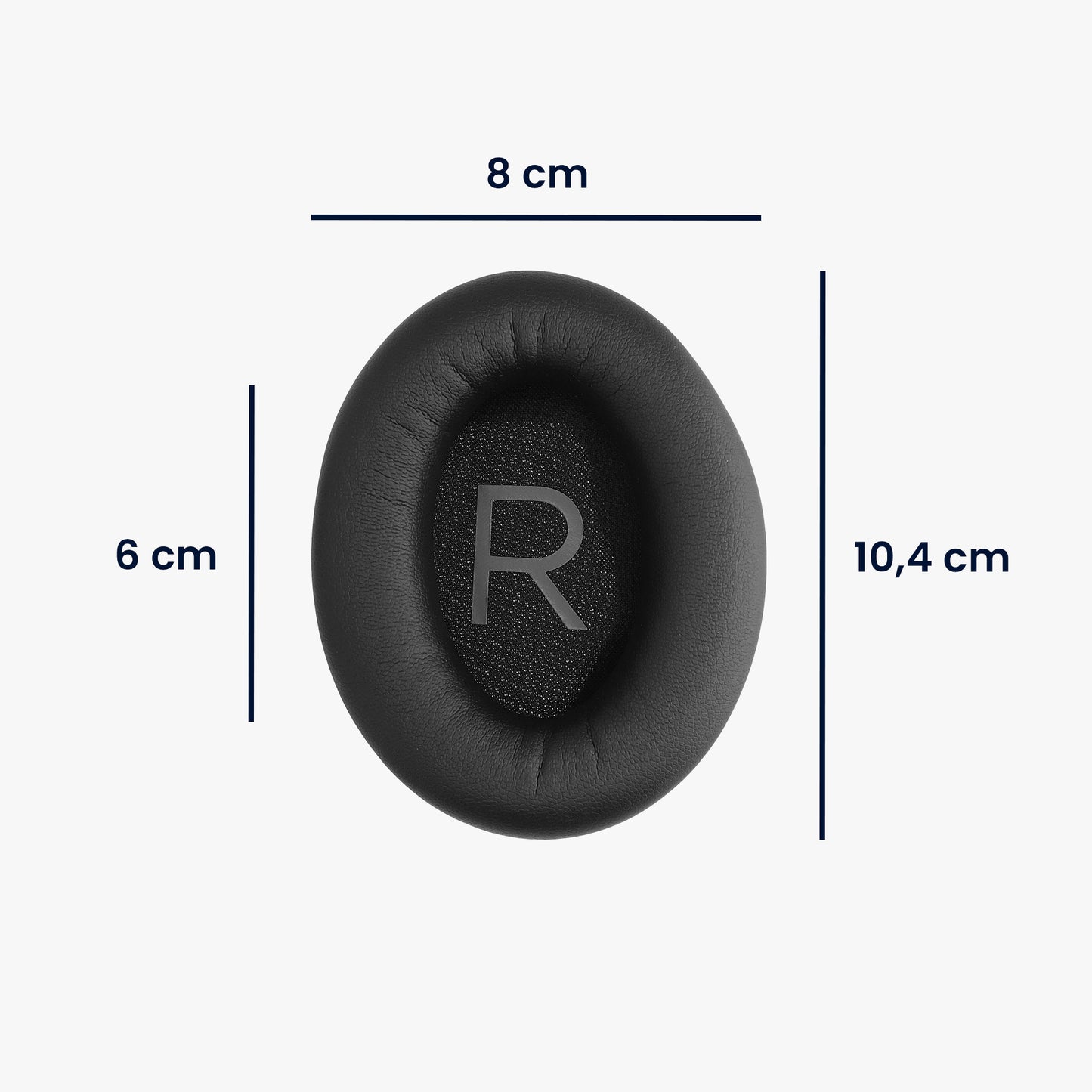 kwmobile Ear Pads for Bose QuietComfort 45 / QC45 / SC Headphones Replacement Parts Over Ear Headphones