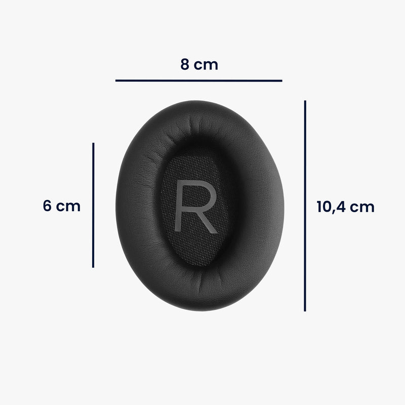 kwmobile Ear Pads for Bose QuietComfort 45 / QC45 / SC Headphones Replacement Parts Over Ear Headphones