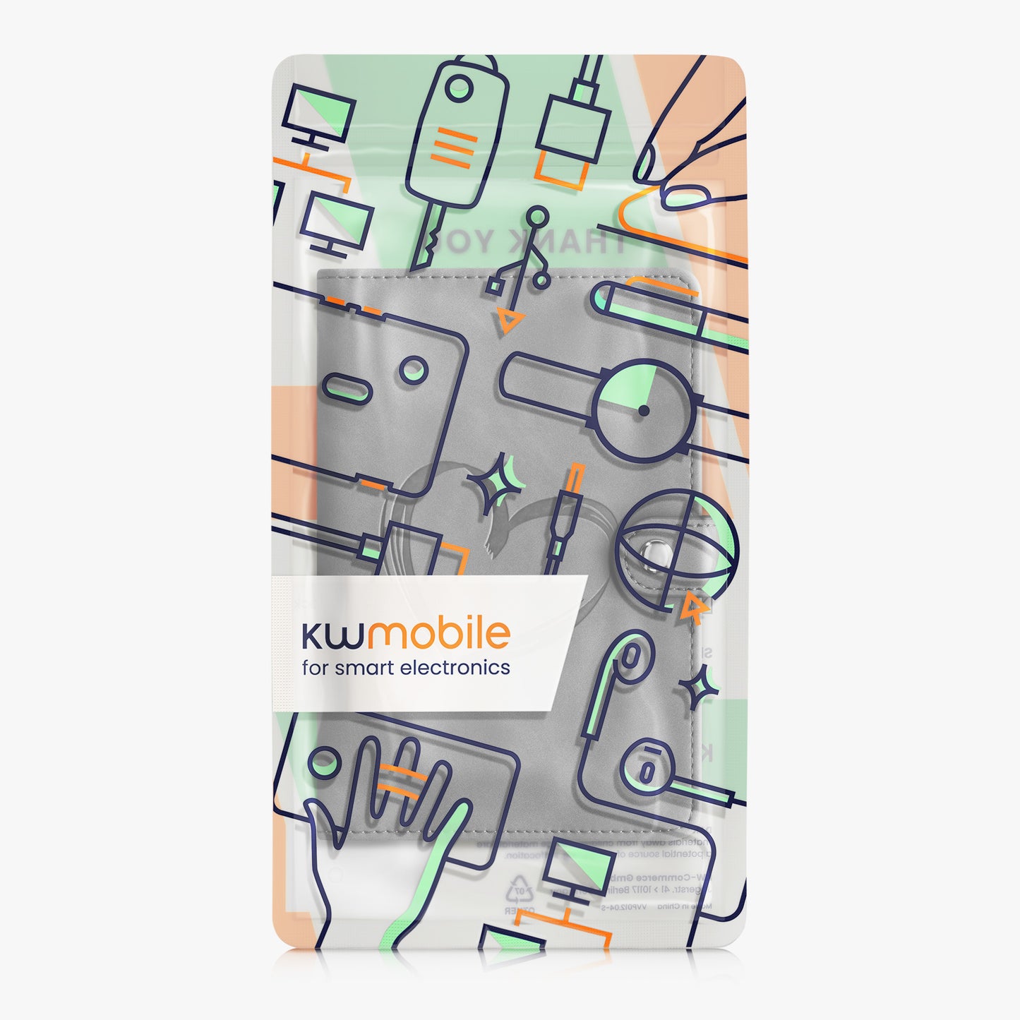 kwmobile Pet Passport Cover for Animals Protective Sleeve for EU Pet Passport Pet Vaccination Card Cover Faux Leather