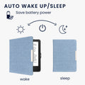kwmobile Flip Case compatible with Tolino Vision 1 / 2 / 3 / 4 HD - e-Reader Protective Case - eReader Cover