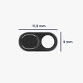 kwmobile Webcam Cover for Tablet Laptop Notebook etc. - 3x Ultra-Thin Camera Cover - Metal Protective Slider