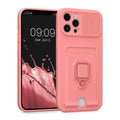 kwmobile Case compatible with Apple iPhone 12 Pro Max - Soft Case with Camera Protection - Card Slot